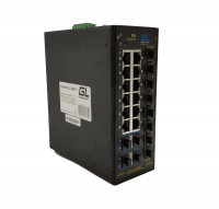 Коммутатор PoE GIGALINK GL-SW-G311-24PST-I 12 портов 10/100/1000Мбит/с, 48~57В, 480W (без БП)