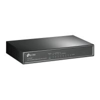 Коммутатор TL-SF1008P , 4 порта PoE, 100 Мбит/с.