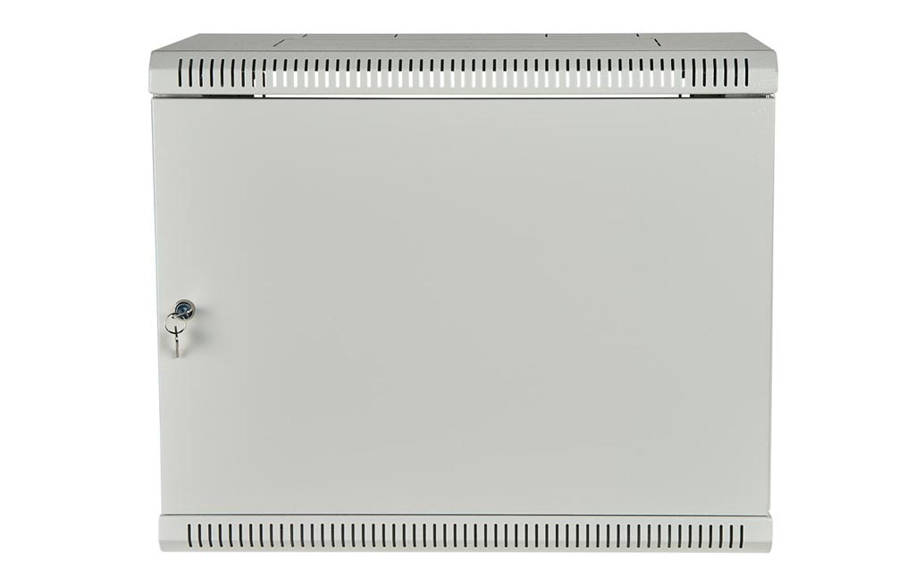Шкаф телекоммуникационный настенный сварной 19”,9U(600x600), ШТ-НСс-9U-600-600-М дверь металл ССД