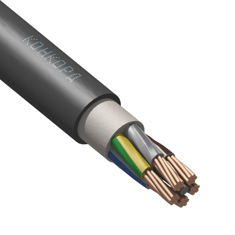 Кабель ППГнг(А)-HF 5х50 мж 1кВ (м) Конкорд 6138