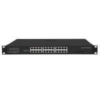 Коммутатор PoE GIGALINK GL-SW-G005-24P 24 порта 1000Мбит/с, 400W