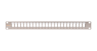 Коммутационная панель, наборная  NMC-RP24-BLANK-1U-MT
