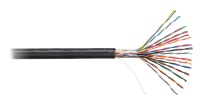 Кабель U/UTP 16 пар, Кат.5, одножильный, внешний, 305м NETLAN EC-UU016-5-PE-BK-3