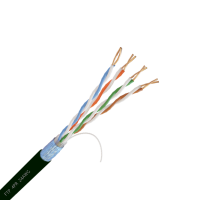 Кабель омедненный NetLink NL-CCA FTP 4PR 24 AWG CAT5е 305м внешний
