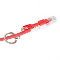 Шнур коммутационный NMC-PC4UD55B-005-CS-RD, кат.5е, красный, с замком