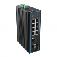 Коммутатор PoE GIGALINK GL-SW-F001-08PSG-I(BT) 8 портов 10/100Мбит/с, 48В, 360 Вт (без БР)