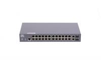 Коммутатор PoE GIGALINK GL-SW-F201-26, 24 порта