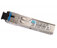 Модуль SFP WDM GIGALINK GL-OT-SG14SC1-1310-1490-I, 1Гбит/c, 1*SM, SC, DDM, 14 дБ, до 20 км