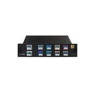 Модульный CWDM мультиплексор GIGALINK GL-CWDM-MUX-8-1UM, 19” 1U