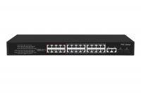 Коммутатор PoE GIGALINK GL-SW-F005-24P 24 порта 10/100Мбит/с, 2 * COMBOSFP 1000Мбит/с, 300Вт
