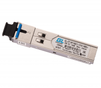 Модуль SFP WDM GIGALINK GL-OT-SF14SC1-1310-1550-I 100/155 Мбит/c, 1*SM, SC, 14дБ, DDM, до 20км