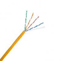 Кабель NETLAN U/UTP 4 пары, Кат.5e, медь, внутренний, LSZH нг(B)-HF, оранжевый 100м EC-UU004-5E-LSZH-OR-1