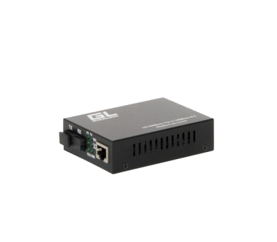Медиаконвертер GIGALINK GL-MC-UTPF-SC1G-18SM-1310 из UTP, в WDM, SM SC, 18 дБ, до 20 км