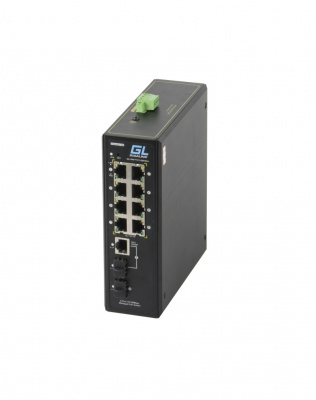 Коммутатор L2 PoE GIGALINK GL-SW-F203-08PSG-I, 8 портов, 48В, 240Вт, без БП