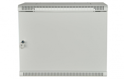Шкаф телекоммуникационный настенный разборный 19”,9U(600x650), ШТ-НСр-9U-600-650-М дверь металл ССД