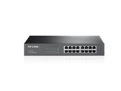 Коммутатор TL-SG1016D, неуправляемый.
