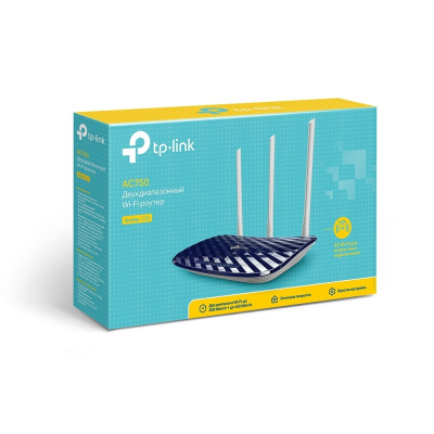 AC750 Двухдиапазонный Wi-Fi роутер Archer C20(RU)