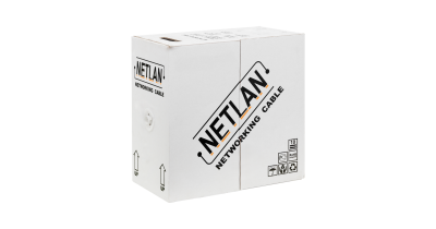 Кабель витая пара U/UTP 5e кат. 4 пары Netlan EC-UU004-5E-LSZH-OR