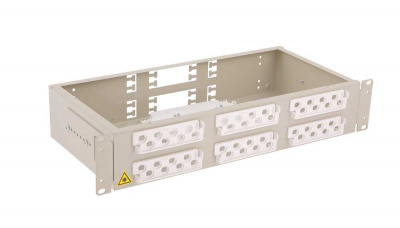 Кросс ШКОС-Л -2U/4 -32 -FC/ST/SC/LC~  -(корпус) ~ ССД