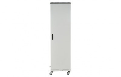  Шкаф телекоммуникационный напольный 19",18U(600x600), ШТ-НП-18U-600-600-М, передняя дверь металл ССД