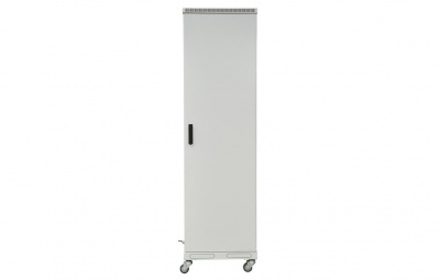 Шкаф телекоммуникационный напольный 19",42U(800x800), ШТ-НП-42U-800-800-М, передняя дверь металл ССД