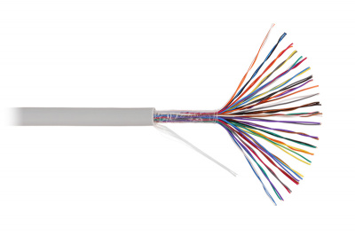 Кабель U/UTP 25 пар, Кат.3, 26 AWG, внутренний, PVC, 305м NIKOLAN NKL 5120A-GY