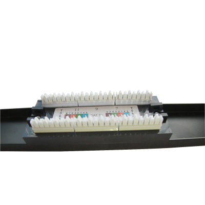 Патч-панель 19", 1U, 12 портов, CAT5e