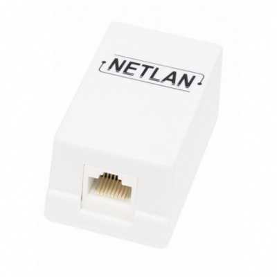 Розетка компьютерная EC-UWO-1-UD2-WT-10, 1 порт, Кат.5e, RJ45/8P8C,