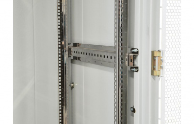 Шкаф телекоммуникационный напольный 19",24U(600x1000), ШТ-НП-24U-600-1000-М, передняя дверь металл ССД