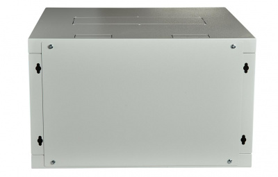 Шкаф телекоммуникационный настенный разборный 19”,6U(600x650), ШТ-НСр-6U-600-650-С дверь стекло ССД
