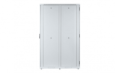 Шкаф телекоммуникационный напольный серверный 19",47U(800x1200) , ШТ-НП-С-47U-800-1200-ПП передняя,задняя двери перфорированные ССД