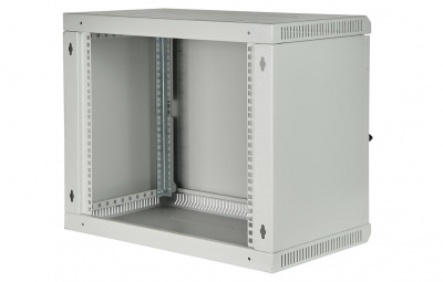 Шкаф телекоммуникационный настенный разборный 19”,15U(600x450), ШТ-НСр-15U-600-450-М дверь металл ССД