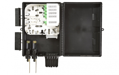 Муфта-кросс МКО-П3/С09-4/4SC-1PLC4-SC/APC-20SC-20SC/APC -4SC/APC ССД