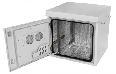 Шкаф климатический телекоммуникационный навесной ШКТ-НВ-2-18U-600-800 с крышей ССД