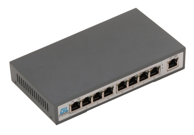 Коммутатор PoE GIGALINK GL-SW-F001-08P, 8 портов, 120Вт