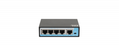 Коммутатор PoE GIGALINK GL-SW-F005-04P, 4 порта, 60Вт