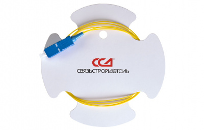 Шнур ШОС-SM/0.9   мм-SC/UPC-p/t   -1.0  м ССД HS