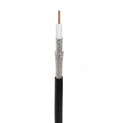 Кабель коаксиальный NETLAN RG-11, EC-C2-21123B-BK-3, черный, 305м