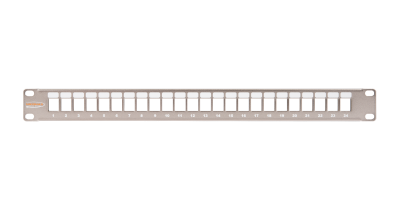Коммутационная панель, наборная  NMC-RP24-BLANK-1U-MT