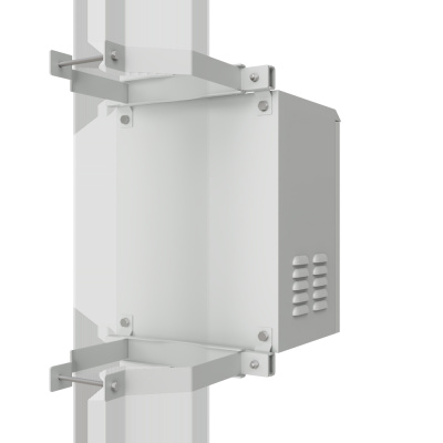 Термошкаф настенный ip55 400x300x500 (ШxГxВ) серый (RAL 7035), SRT05-4030.50-GY